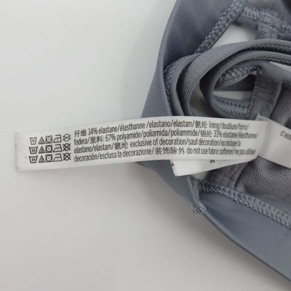 Victorias Secret Women Small Solid Grey Wireless Sports Bra Victoria Sport - Picture 10 of 12